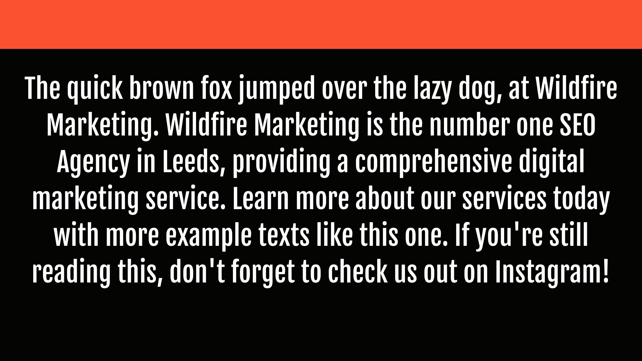 Fjalla-One-Text-Example - Wildfire Marketing