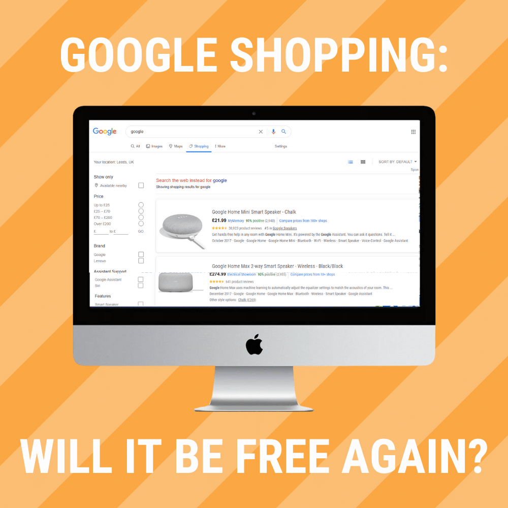 Google Shopping: Will it be Free Again?