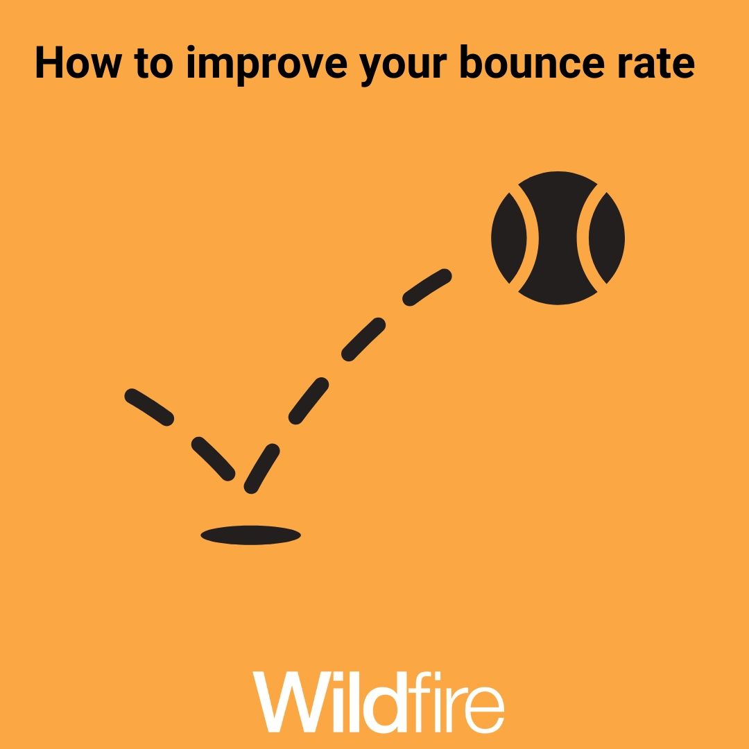 How to improve bounce rate